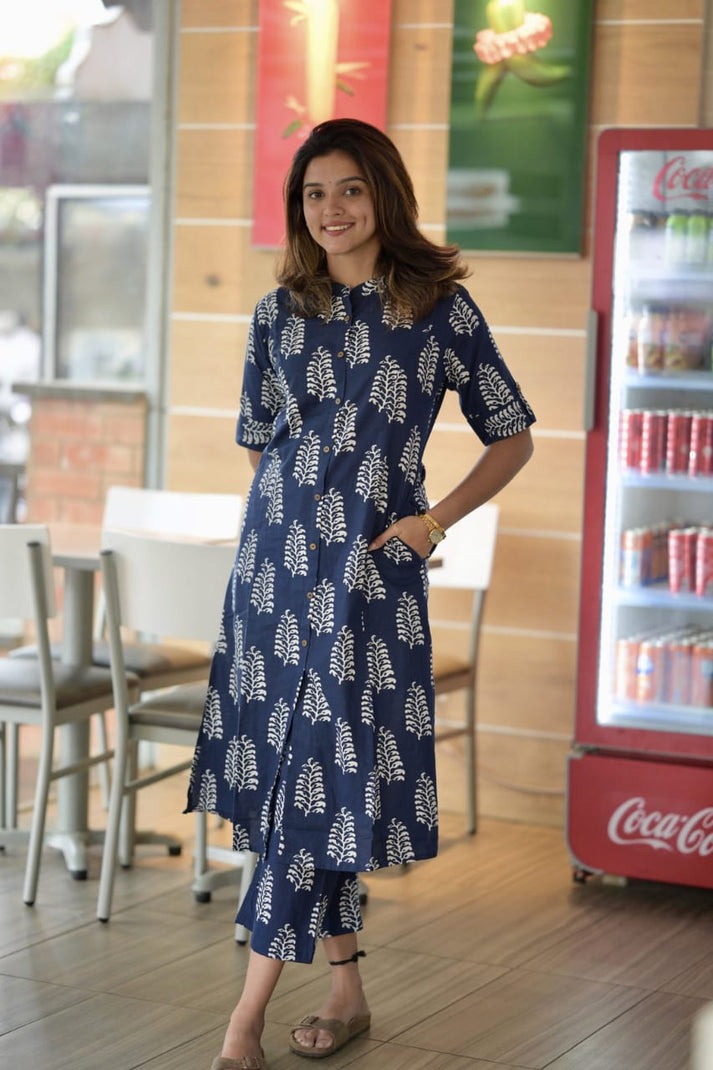 Jaipur Premium Casual Elegance In Indigo